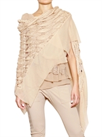 ANIYE BY - SCIARPA IN COTONE E VOILE - BEIGE