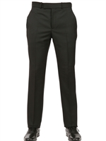 ALEXANDER MCQUEEN - 19CM WOOL MOHAIR TROUSERS - BLACK