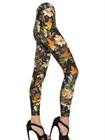 ALEXANDER MCQUEEN - LEGGINGS IN LYCRA STAMPATA - MULTICOLORE