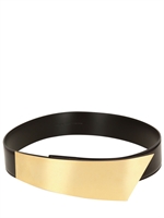 SAINT LAURENT - CINTURA IN PELLE 5CM - NERO