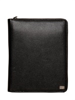 DOLCE & GABBANA - IPAD-HÜLLE AUS DAUPHINE LEDER - SCHWARZ