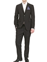 JIL SANDER - ABITO SLIM FIT IN POPELINE DI COTONE STRETCH - NERO