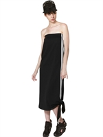 Y-3 - GONNA / ABITO IN JERSEY DI COTONE - NERO
