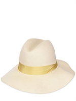 BORSALINO - CAPPELLO PANAMA - BIANCO/GIALLO