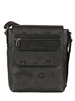 SALVATORE FERRAGAMO - APOLLO CROSSBODY BAG - BLACK
