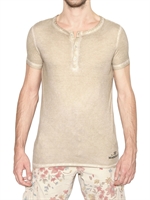 MASON'S - JERSEY T-SHIRT - BEIGE