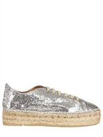 SARAH SUMMER - ZEPPE GLITTER 40MM - ARGENTO