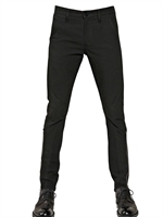 MIHARAYASUHIRO - COTTON CANVAS RIDERS TROUSERS - BLACK