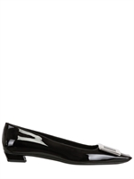ROGER VIVIER - 25MM BELLE VIVIER PATENT PUMPS - BLACK