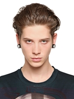 GIVENCHY - SVAROWSI CRYSTALS MAGNETIC EARRINGS - BLACK