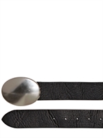 MAISON MARTIN MARGIELA - 4CM LEDERGÜRTEL MIT SCHNALLE - SCHWARZ