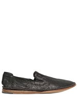BB BRUNO BORDESE WASHED - LOAFERS AUS GEWASCHENEM LEDER - SCHWARZ