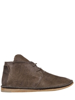 BB BRUNO BORDESE WASHED - POLACCHINE IN PELLE - GRIGIO