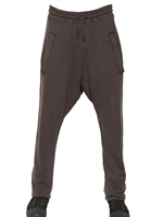 SILENT BY DAMIR DOMA - COTTON SWEAT JOGGING PANTS - DARK GREY