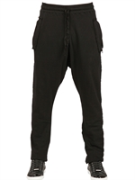 SILENT BY DAMIR DOMA - COTTON SWEAT JOGGING PANTS - BLACK