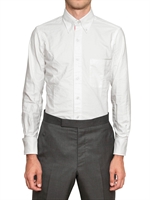 THOM BROWNE - ENGES HEMD AUS OXFORD-BAUMWOLLE - WEIß