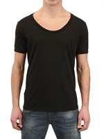 CYCLE - LIGHT COTTON JERSEY T-SHIRT - BLACK