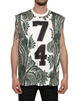 GIVENCHY - ÜBERGROßES JERSEY T-SHIRT MIT PAISLEYDRUCK - MULTI