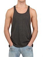 PIERRE BALMAIN - VERWASCHENES TANK TOP AUS JERSEY MIT ARMAUSSCHNITT - SCHWARZ