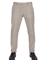 ICEBERG - 17CM CHECKED COTTON TROUSERS - GREY