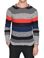 ICEBERG - MAGLIA IN COTONE MULTICOLOR - MULTICOLORE