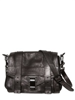 PROENZA SCHOULER - PS1 SCHULTERTASCHE AUS LUX-LEDER - SCHWARZ