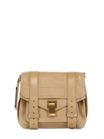 PROENZA SCHOULER - PS1 POUCH LUX LEATHER SHOULDER BAG - SAHARA