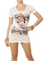 PHILIPP PLEIN - ABITO IN JERSEY DI COTONE - BIANCO