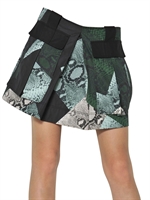 PROENZA SCHOULER - GONNA IN POPELINE DI COTONE - MULTICOLORE