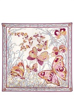 EMILIO PUCCI - FOULARD IN SETA - MULTI BIANCO