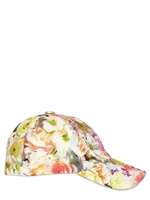 MSGM - CAPPELLO IN DRILL DI COTONE STAMPA FLOREALE - MULTICOLORE