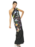 ETRO - PRINTED VISCOSE CADY LONG DRESS - MULTI