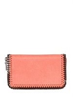 STELLA MCCARTNEY - PORTAFOGLIO IN ECO PELLE - CORALLO
