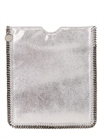 STELLA MCCARTNEY - CUSTODIA IPAD IN ECO PELLE - ARGENTO