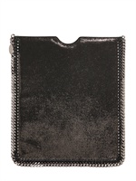 STELLA MCCARTNEY - CUSTODIA IPAD IN ECO PELLE - NERO