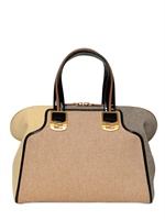 FENDI - MEDIUM CHAMELEON THREE TONE CANVAS BAG - MULTI