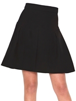 FENDI - HEAVY CADY SKATER SKIRT - BLACK