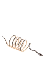 PERLOTA - SCHLANGEN ORAYA RING - BLACK DIAMONDS