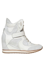 ELENA IACHI - SNEAKERS IN PELLE 60MM - BIANCO