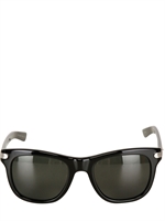 OLIVER PEOPLES - XXV ECKIGE SONNENBRILLE AUS ACETAT - SCHWARZ