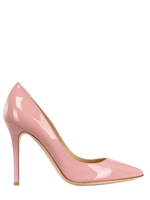 SEMILLA - 100MM PATENT POINTED TOE PUMPS - PINK