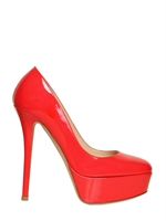 SEMILLA - 130MM PATENT PLATFORM PUMPS - CORAL