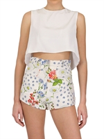 CATERINA GATTA - TOP AUS CREPE DE CHINE - MULTI
