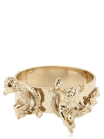 STEFANO DE LELLIS - 24KT VERGOLDETES PUTTENARMBAND - GOLD