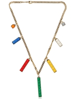 LES PETITS JOUEURS - RAINBOW NECKLACE - MULTI