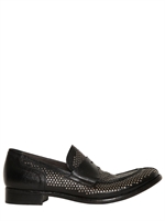 ROCCO P. - 25MM STUDDED LEATHER LOAFERS - BLACK