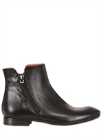 FRUIT - 20MM BRUSHED CALFSKIN BOOTS - BLACK