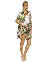 DOLCE & GABBANA - JEWELED PRINTED COTTON BROCADE COAT - MULTI