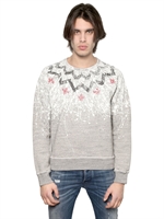 DSQUARED - FELPA IN COTONE - GRIGIO