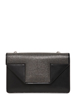 SAINT LAURENT - MINI BETTY 1 MICRO STUDS LEATHER BAG - BLACK
